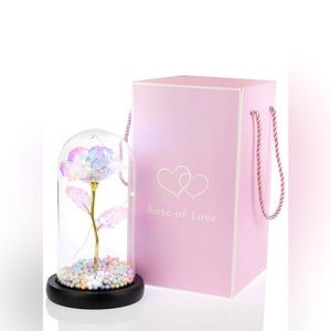 Light Up LED Enchanted Rose 🌹